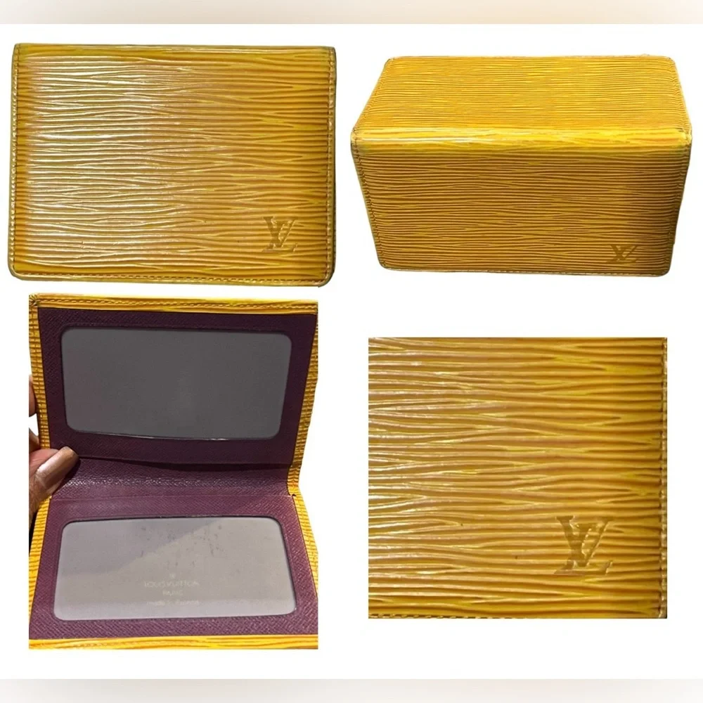 ‼️SOLD‼️Authentic Louis Vuitton Epi Card Holder - Picture 1 of 12